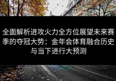 全面解析进攻火力全方位展望未来赛季的夺冠大势：金年会体育融合历史与当下进行大预测